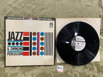 Bill Berry Quartet 'Jazz And Swinging Percussion' Vintage Vinyl Record DS-5002