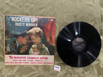 Rusty Warren 'Knockers Up!' Vintage Vinyl Comedy Album 2029