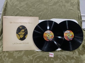 'A Decade Of Gold - The Dionne Warwicke Story' Double Vinyl Record Set SPS 2-596