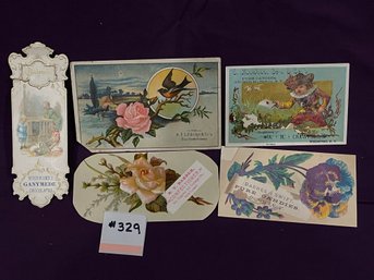 Candy, Confectioners Antique Victorian Trade Cards Lot