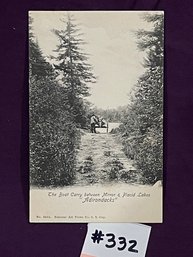 'Adirondacks' Vintage Postcard