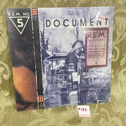 R.E.M. 'Document' 1987 Vinyl Record IRS-42059 Sealed, Hype Sticker 'ITS THE END OF THE WORLD AS WE KNOW IT'
