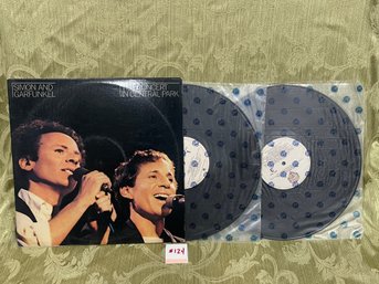 Simon & Garfunkel 'The Concert In Central Park' 1982 Double Vinyl Record Set 2BSK 3654