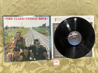The Clash 'Combat Rock' 1982 Vinyl Record FMLN 2 (Another Copy)