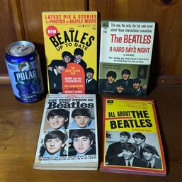 Lot Of 4 Vintage THE BEATLES Books (All Dated 1964)