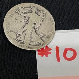 1918-S Walking Liberty Half Dollar - American Silver Coin