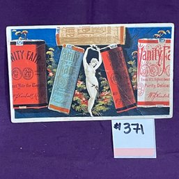 Rare VANITY FAIR Cigarettes Advertising Trade Card - Antique Ephemera