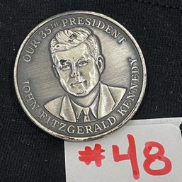 JFK 'Our 35th President' Medal/Medallion Coin