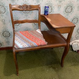 Vintage Telephone Bench, Table