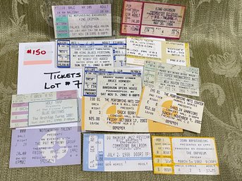 Vintage Concert Tickets Lot #7