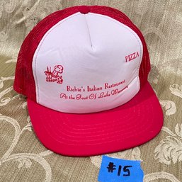 Lake Waramaug (CT) 'Richie's Italian Restaurant' Vintage Trucker Hat