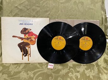 'Sound Track Recordings From The Film JIMI HENDRIX' 1973 Double Vinyl Record Set 2RS 6481