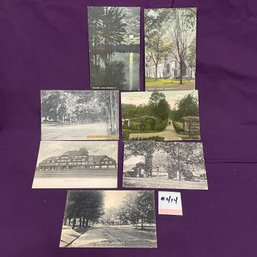 Set Of 7 Warwick, New York Antique Postcards