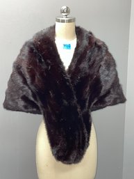 Vintage Mink Stole, Scarf Wrap - L. Steinbach Furs, New York