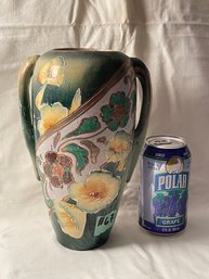 Double Handle Vase - Vintage Made In Japan
