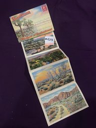 Desert Scenes 'The Land Of Enchantment' New Mexico VINTAGE Souvenir Postcard Folder