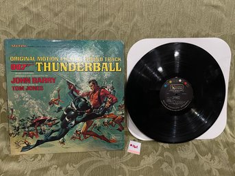 007 Thunderball (Original Motion Picture Soundtrack) Vintage Vinyl Record UAS 5132