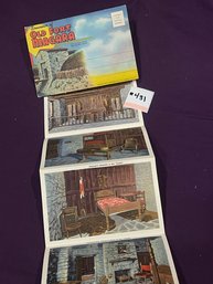 'Old Fort Niagara' Souvenir Postcard Folder VINTAGE New York