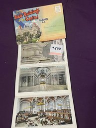 Souvenir Postcard Folder Of Albany, New York State Capital VINTAGE