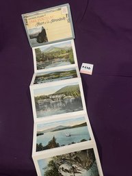 Souvenir Postcard Folder Of Lake Placid, New York VINTAGE 'Heart Of The Adirondacks'