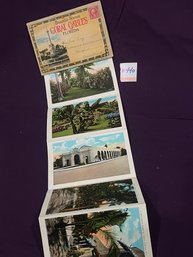 Souvenir Postcard Folder Of Coral Gables, Florida VINTAGE