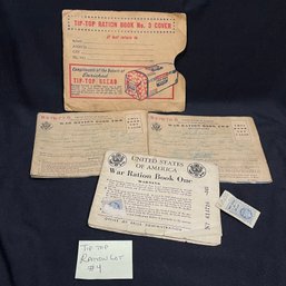 Tip-Top Bread United States War Ration Book Lot #4
