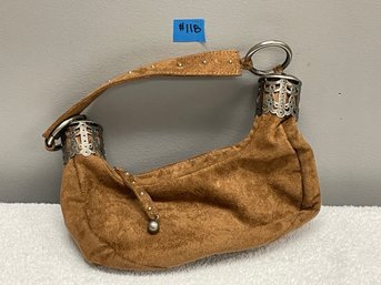 Cool Design Faux Suede Leather Handbag/Purse