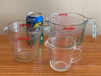 Lot Of PYREX Measuring Cups