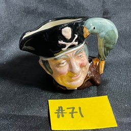 Miniature Toby Jug 'Long John Silver' Royal Doulton - England