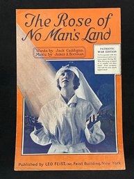 The Rose Of No Man's Land Sheet Music 1918 Patriotic War Edition