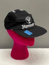 Jagermeister Black & White Logo Cap, Hat - Liquor Promo Advertising