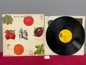 'BEST OF CREAM' 1969 Vinyl Record LP SD 33-291