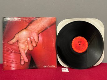 'Get Lucky' LOVERBOY 1981 Vintage Vinyl LP Record FC 37638