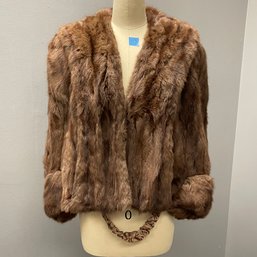 Awesome Macy's Mink Wrap/Cape - Real Fur Jacket - Vintage