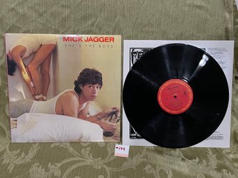 Mick Jagger 'She's The Boss' 1985 Vinyl Record FC 39940 (Another Copy)