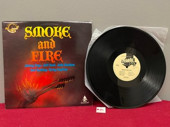 'Smoke And Fire' 1985 Vinyl Record LP Jimmy Page, Jeff Beck... THBL-2.022