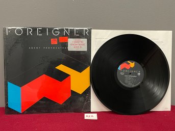 Foreigner 'Agent Provocateur' 1984 Vinyl Record LP 81999-1-E