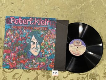 Robert Klein 'Mind Over Matter' 1974 Vinyl Record BRUT 6600 Comedy Album