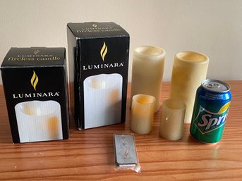 Luminara Fireless Candles Lot