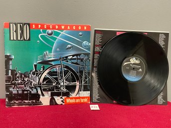 REO Speedwagon - Wheels Are Turnin' 1984 Vinyl LP Record QE 39593