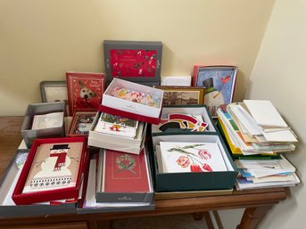 Super Lot Of Greeting Cards - Christmas, Birthday, Thank You & Much More THERE'S A TON