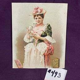 Huyler's Chocolate/Cocoa Antique Victorian Trade Card