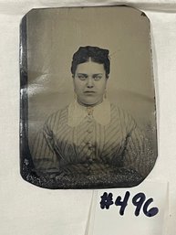 'Tough Mama' Antique Tintype Photo