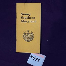1926 'Sunny Southern Maryland' Small Calendar/Memo Booklet