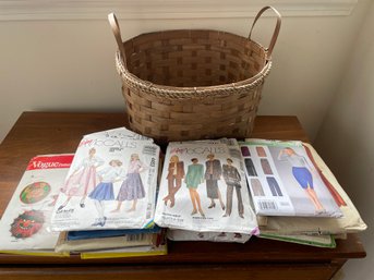 Lot Of Vintage Sewing Patterns