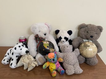 Lot Of Stuffed Bears (Teddy Bears) & Webkinz, Other Animals & Mini Globes