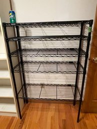 Black Wire Storage Shelf #2