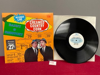 Danny & Smootchy 'Creamed Country Corn' Vintage Vinyl Comedy Record Album