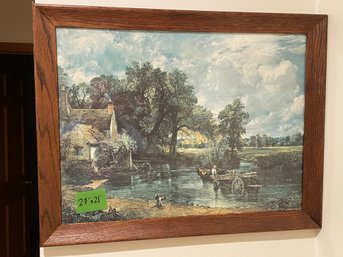 'The Hay Wain' By John Constable Framed Art Print