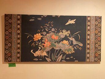 Asian Fabric Wall Panel